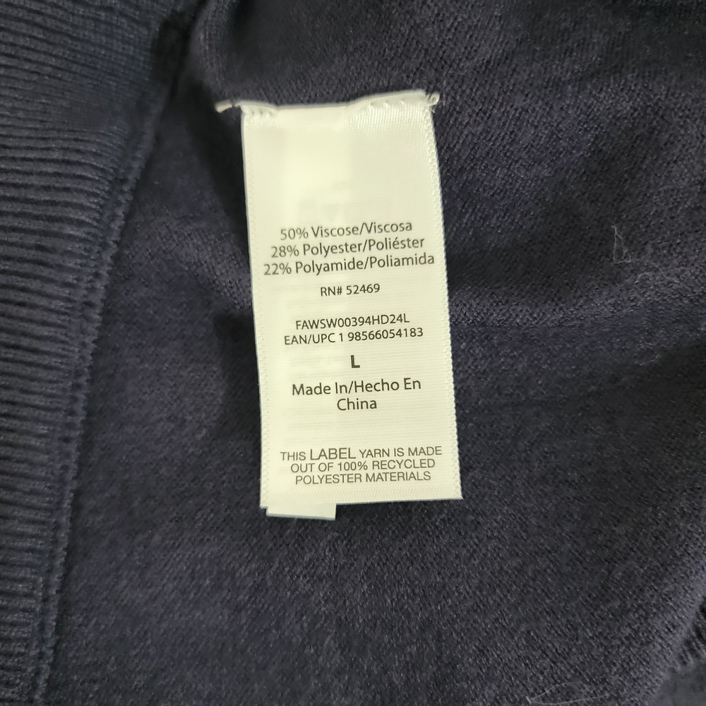 Free Assembly Womens Large Jogger Pants Navy Blue  Lounge Sweatpants NWT - Picture 7 of 7